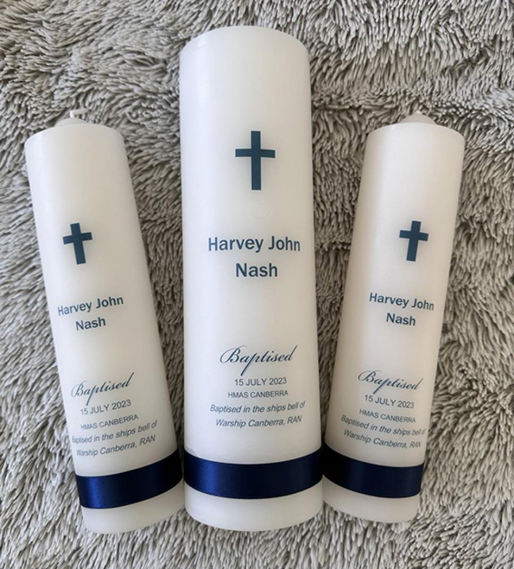 Candle Gallery, Baptism, Naming, Wedding, Memorial, Family Crest Gifts