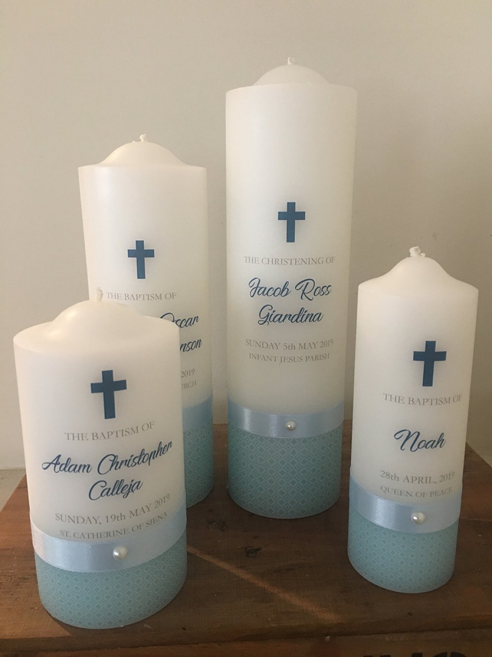 Candle Gallery, Baptism, Naming, Wedding, Memorial, Family Crest Gifts