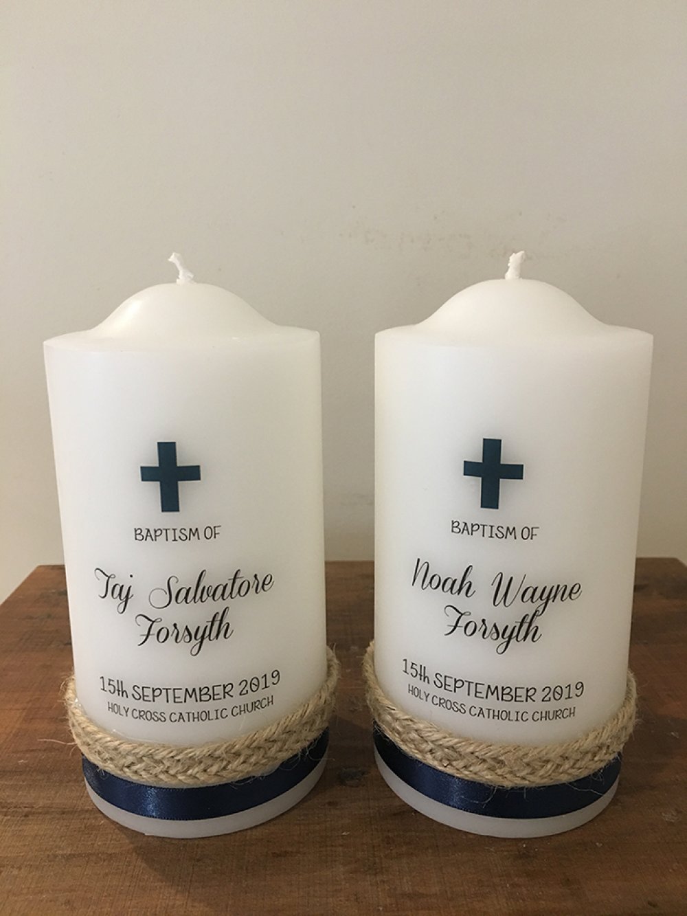 Candle Gallery, Baptism, Naming, Wedding, Memorial, Family Crest Gifts